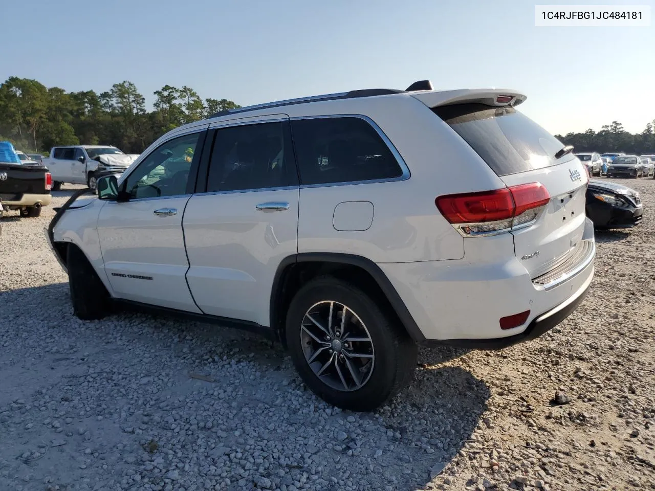 2018 Jeep Grand Cherokee Limited VIN: 1C4RJFBG1JC484181 Lot: 71751584