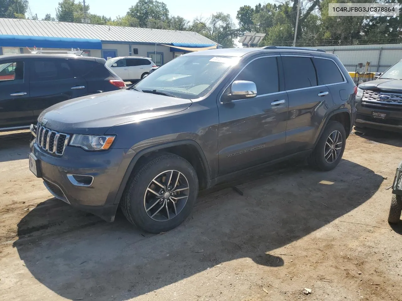 2018 Jeep Grand Cherokee Limited VIN: 1C4RJFBG3JC378864 Lot: 71758174