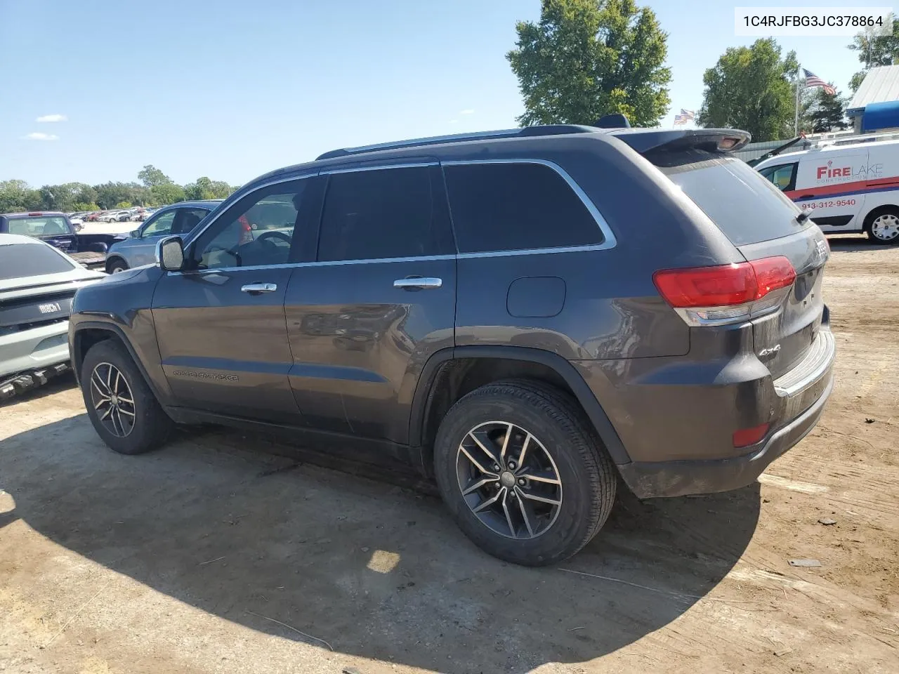 1C4RJFBG3JC378864 2018 Jeep Grand Cherokee Limited