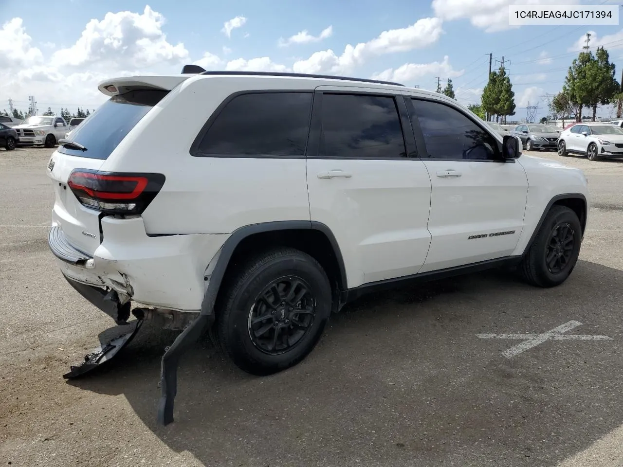 2018 Jeep Grand Cherokee Laredo VIN: 1C4RJEAG4JC171394 Lot: 71761464