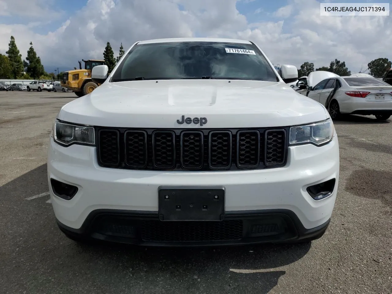 2018 Jeep Grand Cherokee Laredo VIN: 1C4RJEAG4JC171394 Lot: 71761464