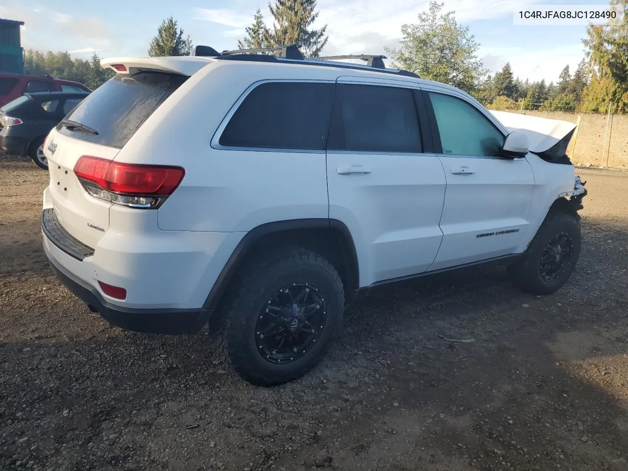 2018 Jeep Grand Cherokee Laredo VIN: 1C4RJFAG8JC128490 Lot: 71799464