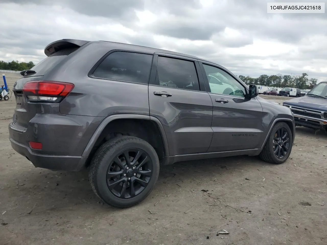 2018 Jeep Grand Cherokee Laredo VIN: 1C4RJFAG5JC421618 Lot: 71821904