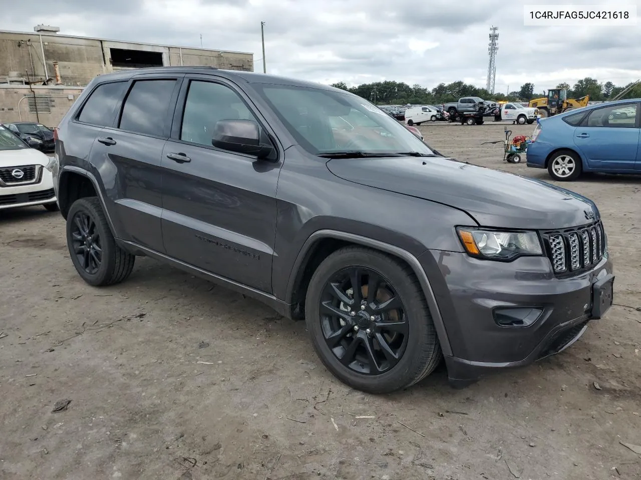 2018 Jeep Grand Cherokee Laredo VIN: 1C4RJFAG5JC421618 Lot: 71821904