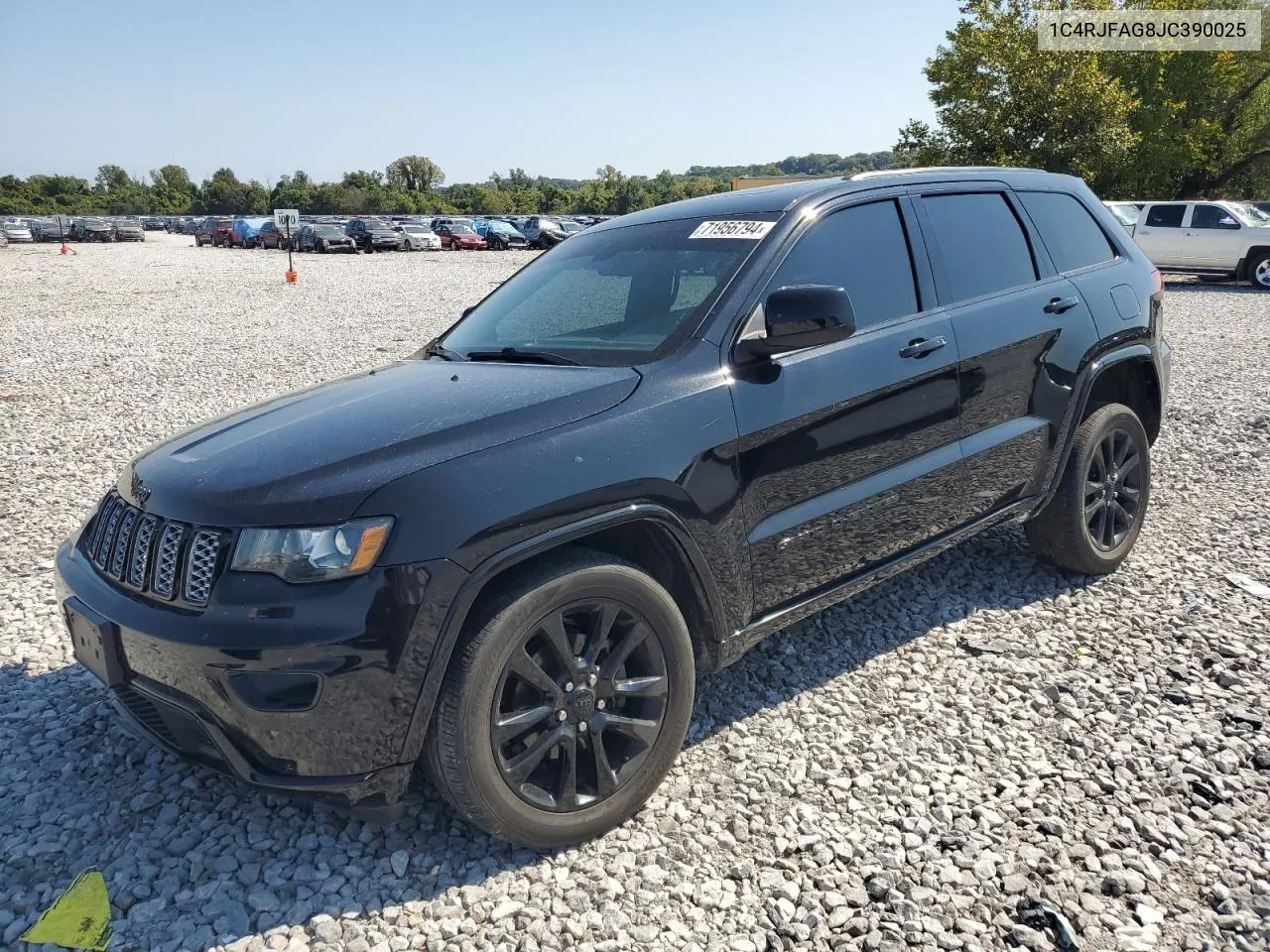 2018 Jeep Grand Cherokee Laredo VIN: 1C4RJFAG8JC390025 Lot: 71956794