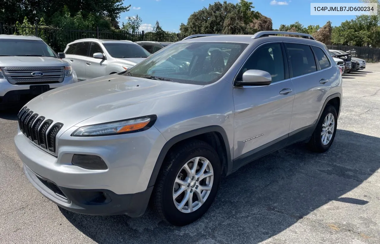 2018 Jeep Cherokee Latitude Plus VIN: 1C4PJMLB7JD600234 Lot: 72060464