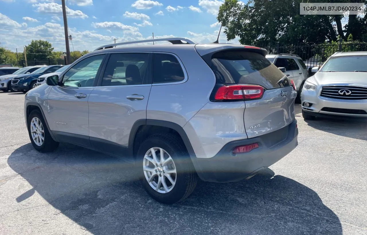 2018 Jeep Cherokee Latitude Plus VIN: 1C4PJMLB7JD600234 Lot: 72060464