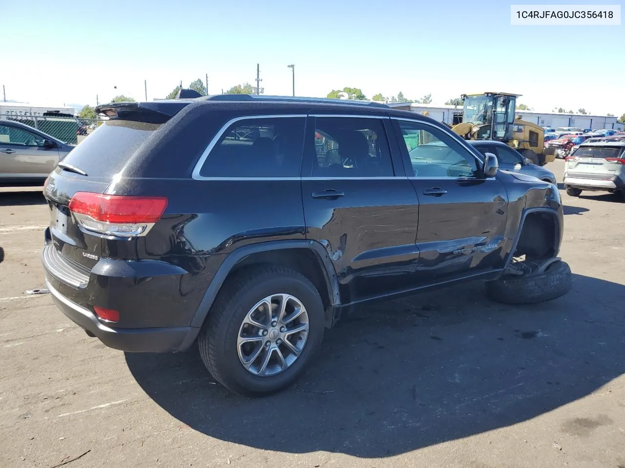 2018 Jeep Grand Cherokee Laredo VIN: 1C4RJFAG0JC356418 Lot: 72072344