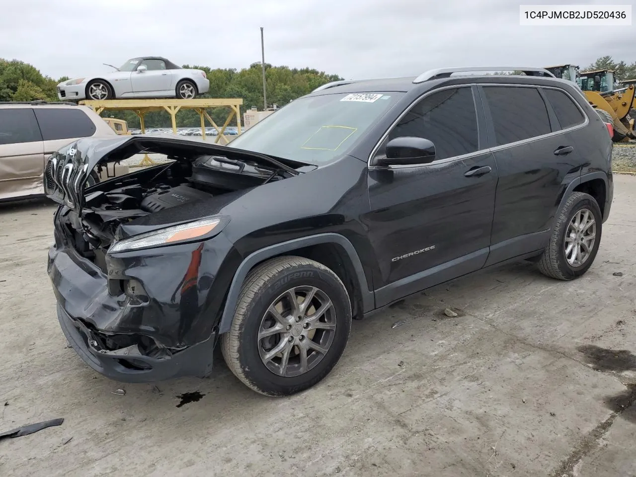 2018 Jeep Cherokee Latitude VIN: 1C4PJMCB2JD520436 Lot: 72157994