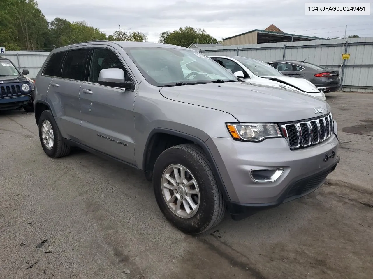 2018 Jeep Grand Cherokee Laredo VIN: 1C4RJFAG0JC249451 Lot: 72165564