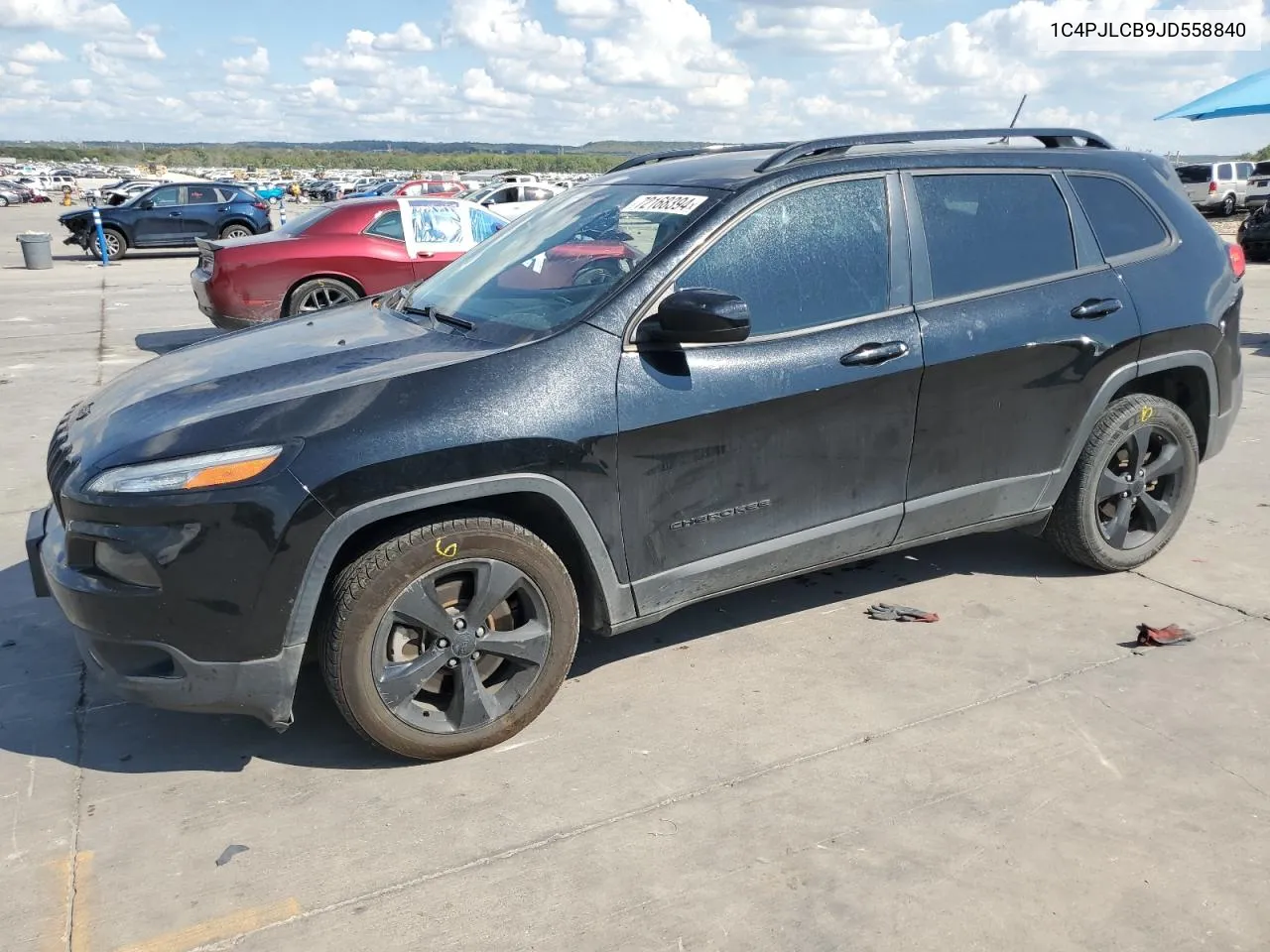 1C4PJLCB9JD558840 2018 Jeep Cherokee Latitude