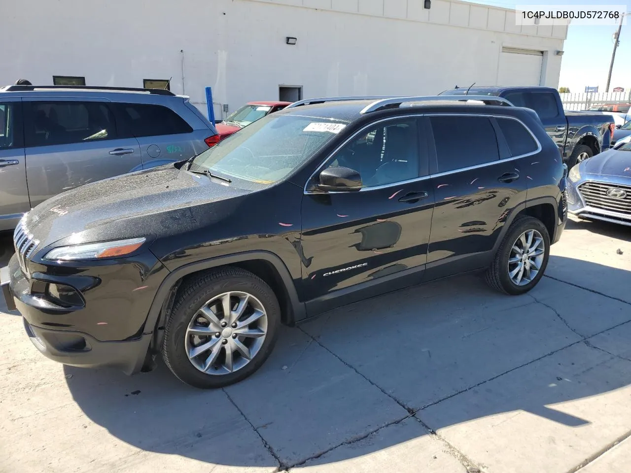 1C4PJLDB0JD572768 2018 Jeep Cherokee Limited