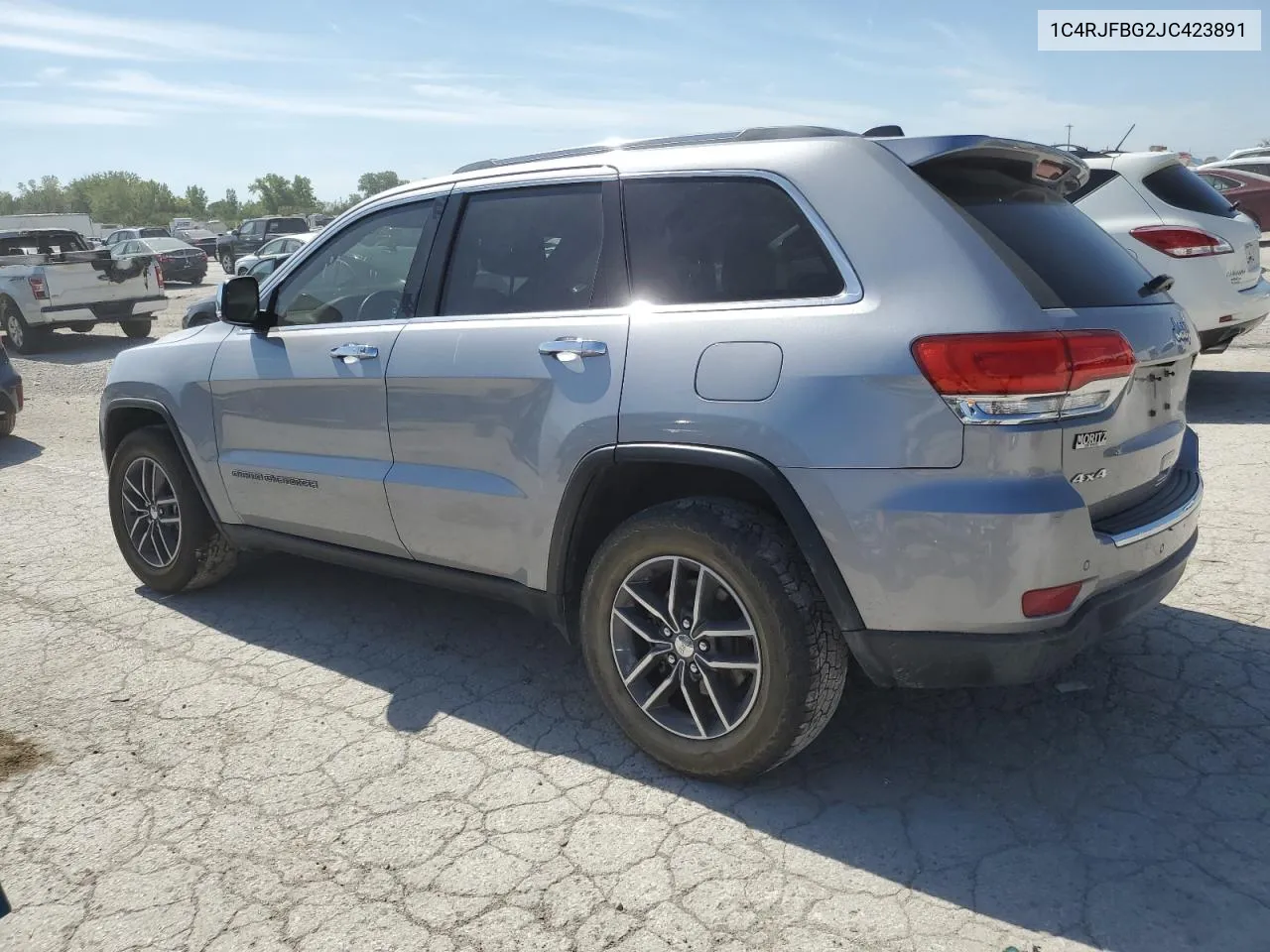 2018 Jeep Grand Cherokee Limited VIN: 1C4RJFBG2JC423891 Lot: 72205994