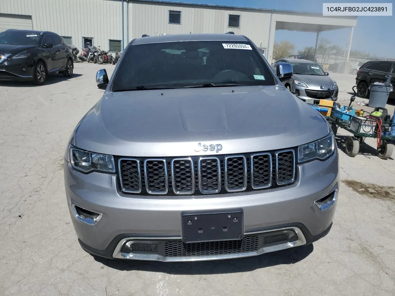 1C4RJFBG2JC423891 2018 Jeep Grand Cherokee Limited