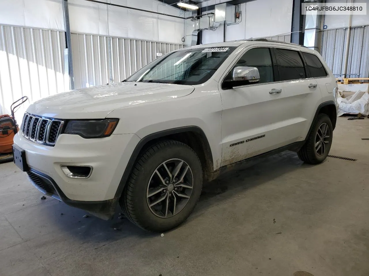 2018 Jeep Grand Cherokee Limited VIN: 1C4RJFBG6JC348810 Lot: 72217304