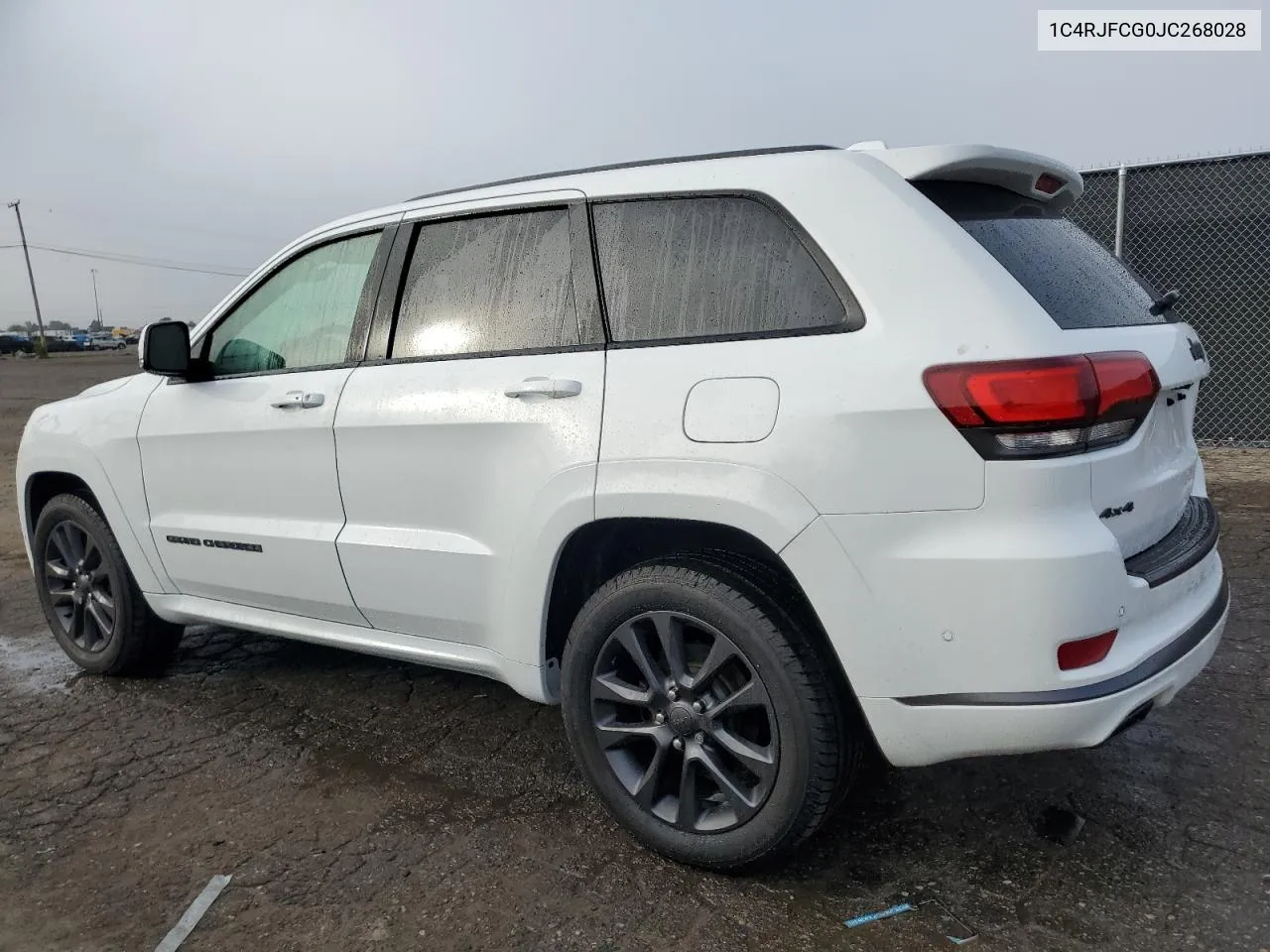 1C4RJFCG0JC268028 2018 Jeep Grand Cherokee Overland