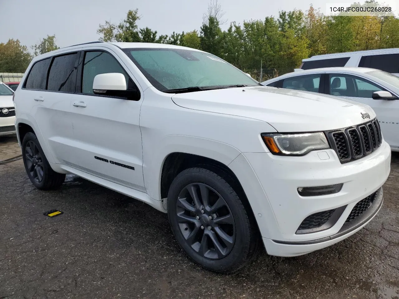 2018 Jeep Grand Cherokee Overland VIN: 1C4RJFCG0JC268028 Lot: 72230064