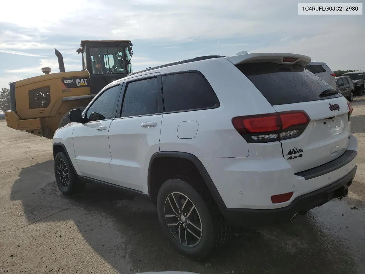 2018 Jeep Grand Cherokee Trailhawk VIN: 1C4RJFLG0JC212980 Lot: 72259444