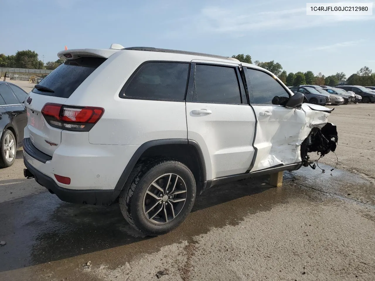 2018 Jeep Grand Cherokee Trailhawk VIN: 1C4RJFLG0JC212980 Lot: 72259444