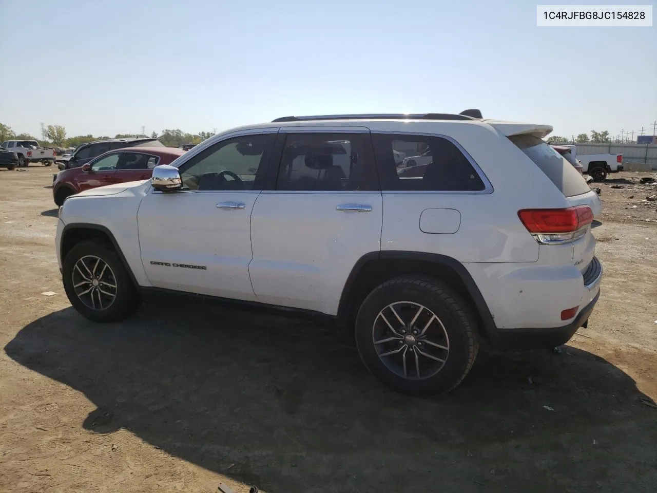 2018 Jeep Grand Cherokee Limited VIN: 1C4RJFBG8JC154828 Lot: 72344164