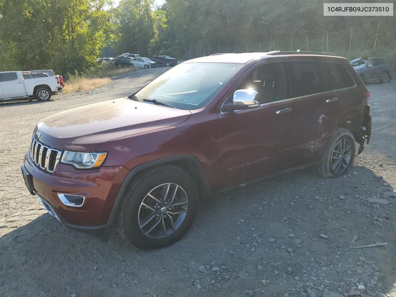 2018 Jeep Grand Cherokee Limited VIN: 1C4RJFBG9JC373510 Lot: 72365054