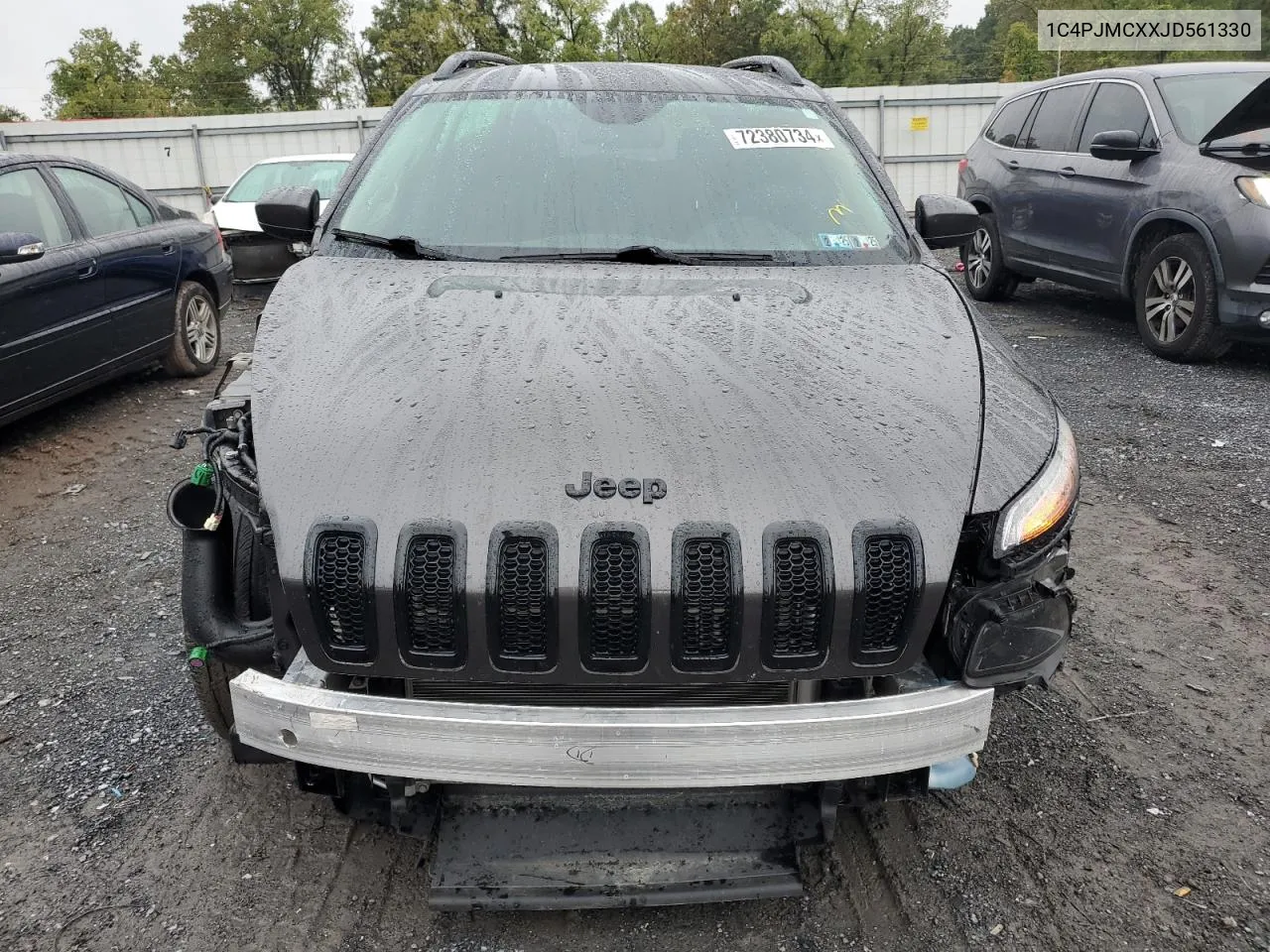 2018 Jeep Cherokee Latitude VIN: 1C4PJMCXXJD561330 Lot: 72380734