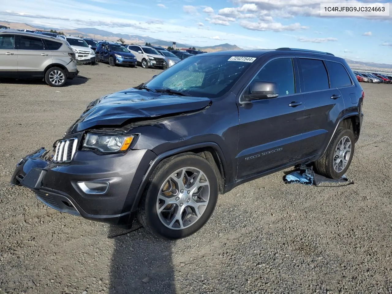 2018 Jeep Grand Cherokee Limited VIN: 1C4RJFBG9JC324663 Lot: 72427544