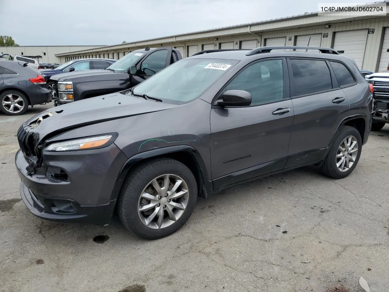 2018 Jeep Cherokee Latitude VIN: 1C4PJMCB6JD602704 Lot: 72440374