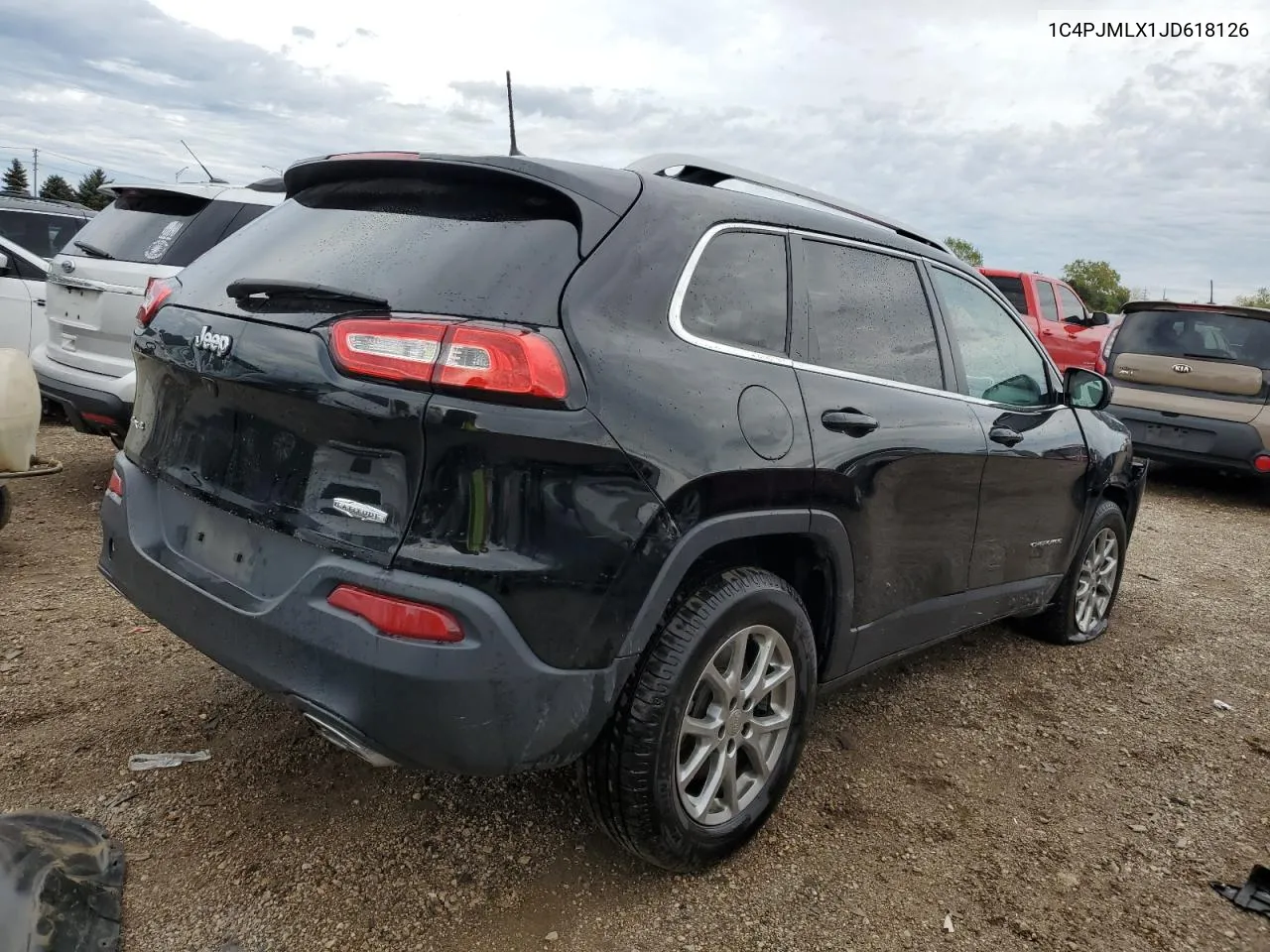 2018 Jeep Cherokee Latitude Plus VIN: 1C4PJMLX1JD618126 Lot: 72468684