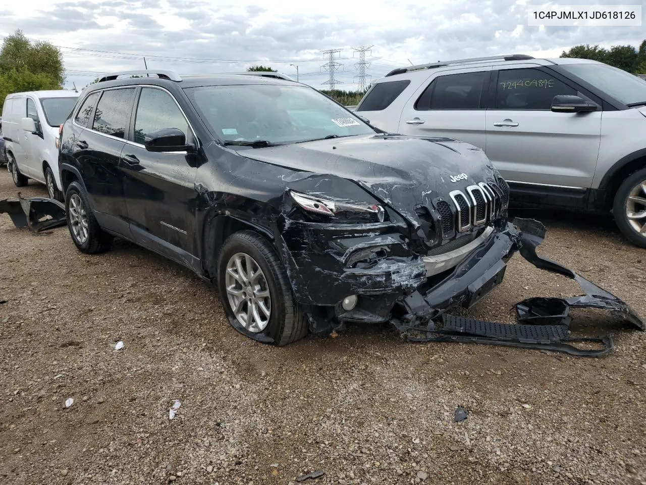 2018 Jeep Cherokee Latitude Plus VIN: 1C4PJMLX1JD618126 Lot: 72468684