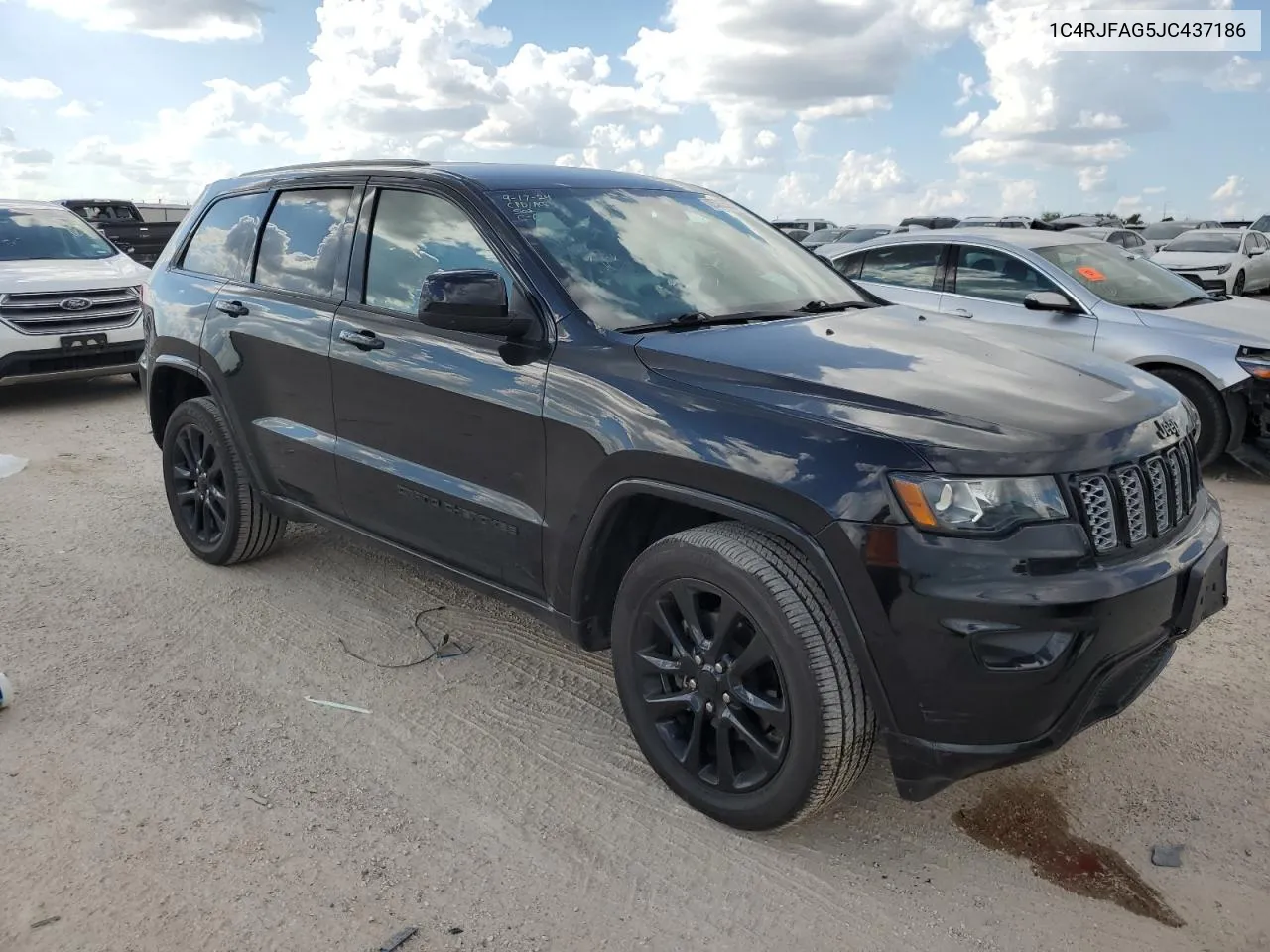 2018 Jeep Grand Cherokee Laredo VIN: 1C4RJFAG5JC437186 Lot: 72533524