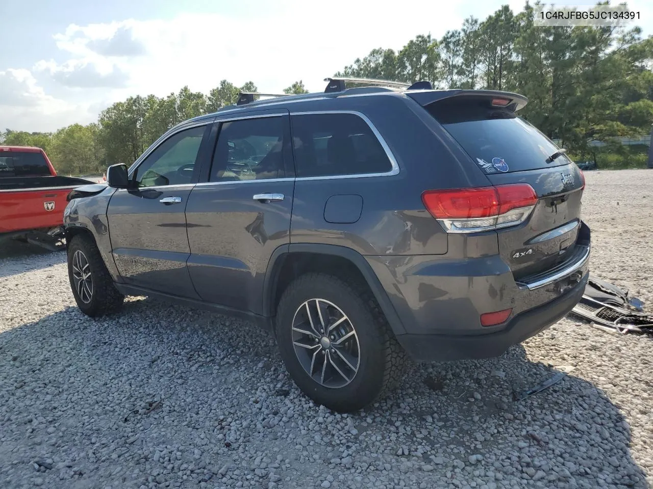 2018 Jeep Grand Cherokee Limited VIN: 1C4RJFBG5JC134391 Lot: 72540874