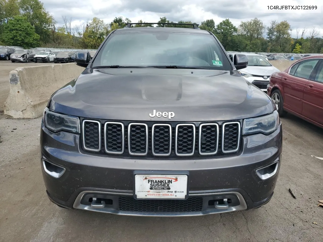 2018 Jeep Grand Cherokee Limited VIN: 1C4RJFBTXJC122699 Lot: 72551934