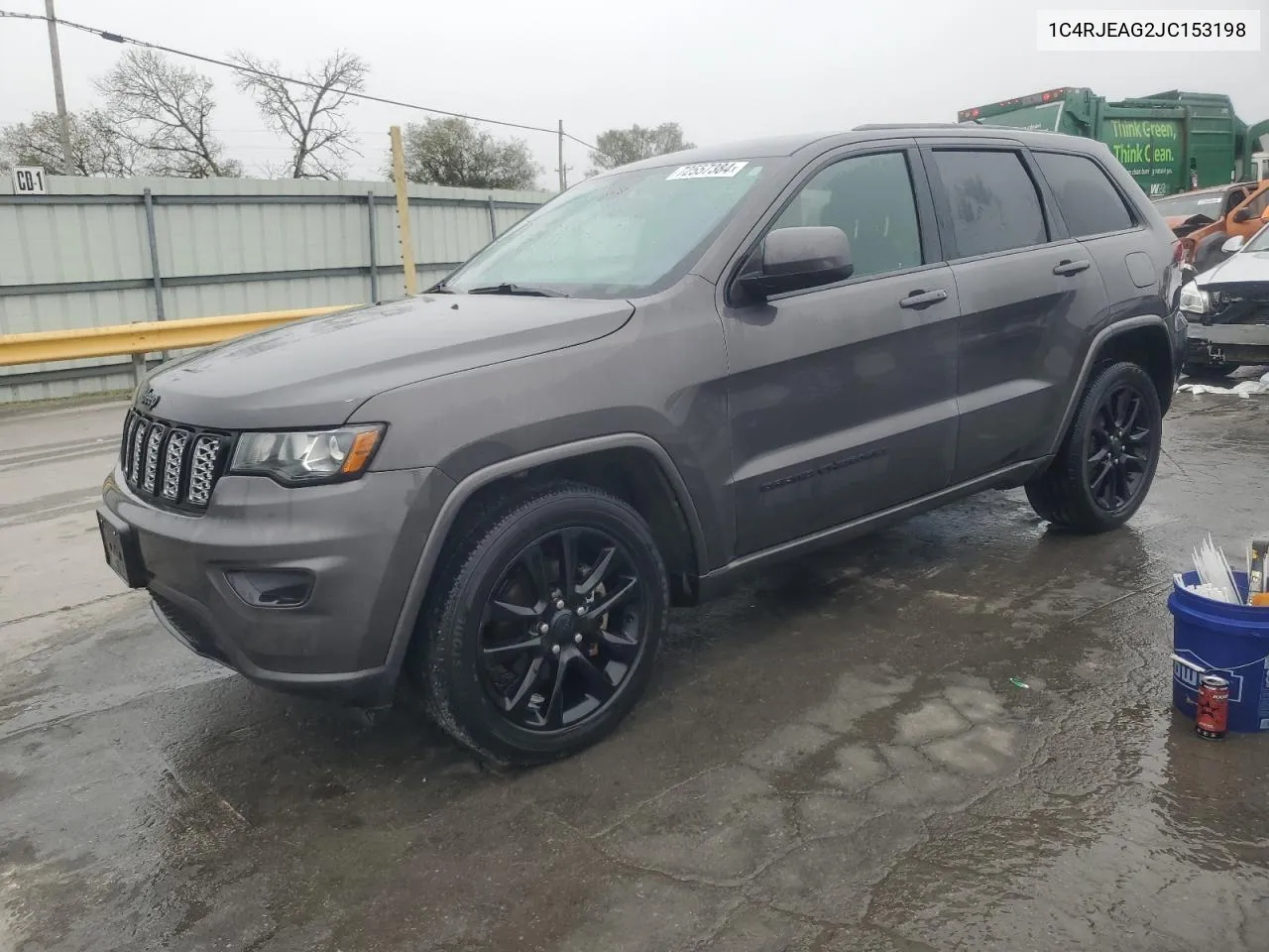 2018 Jeep Grand Cherokee Laredo VIN: 1C4RJEAG2JC153198 Lot: 72557384