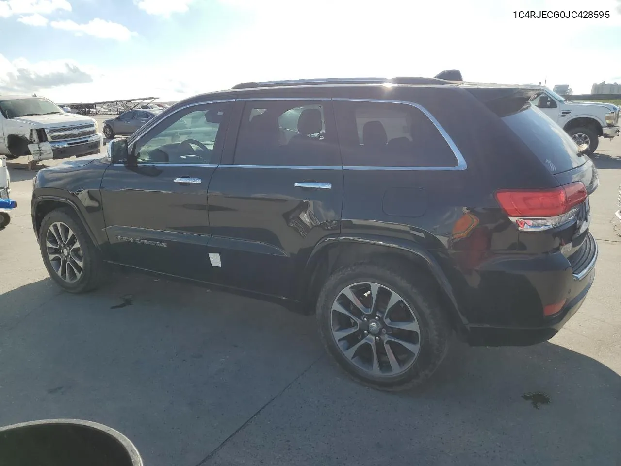 2018 Jeep Grand Cherokee Overland VIN: 1C4RJECG0JC428595 Lot: 72560454