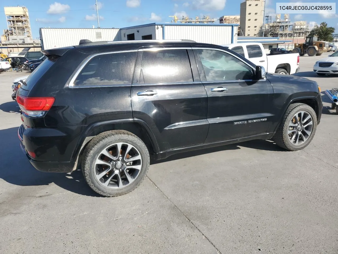 2018 Jeep Grand Cherokee Overland VIN: 1C4RJECG0JC428595 Lot: 72560454