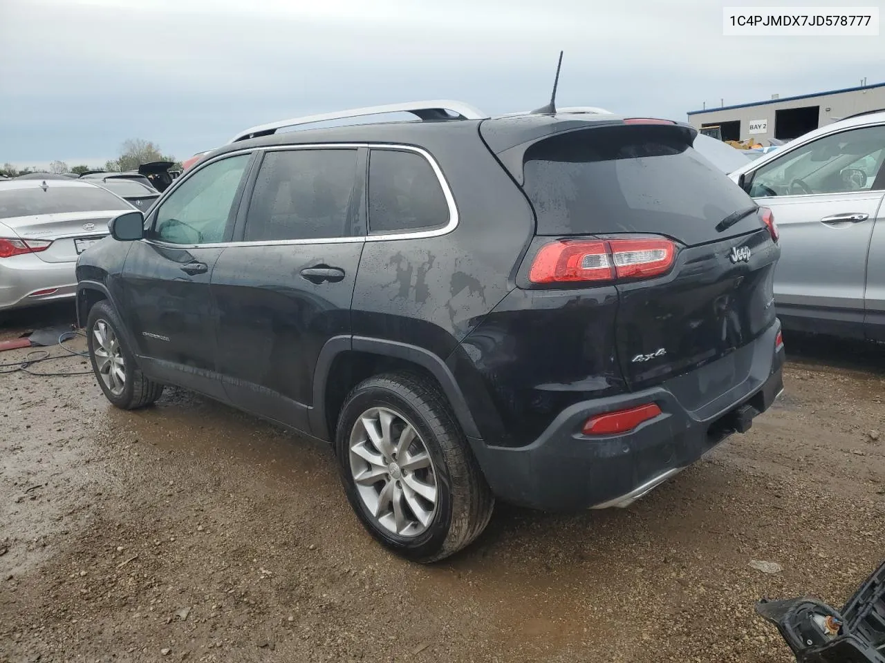 1C4PJMDX7JD578777 2018 Jeep Cherokee Limited