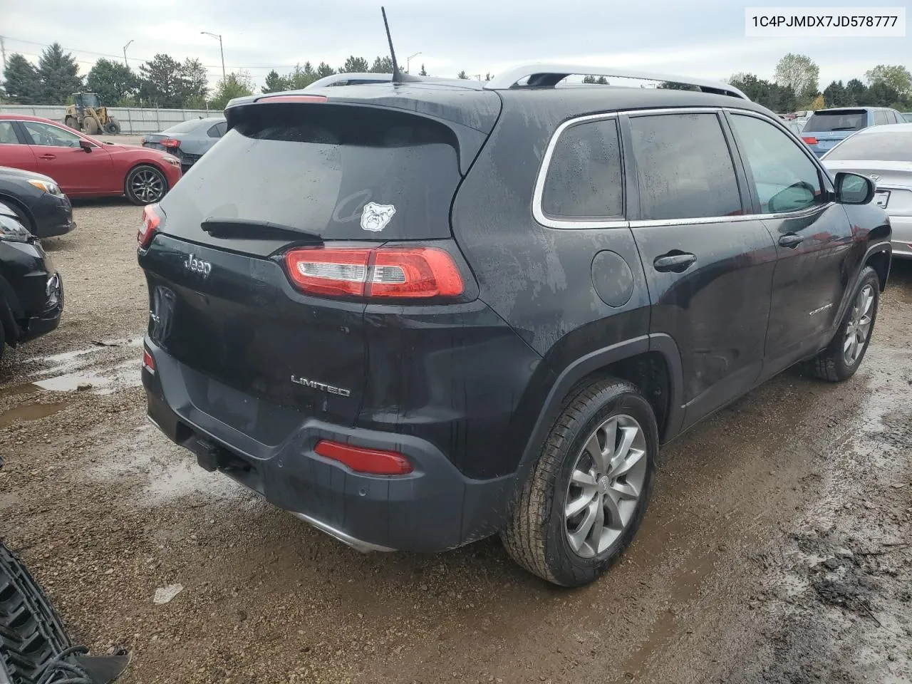 2018 Jeep Cherokee Limited VIN: 1C4PJMDX7JD578777 Lot: 72568454