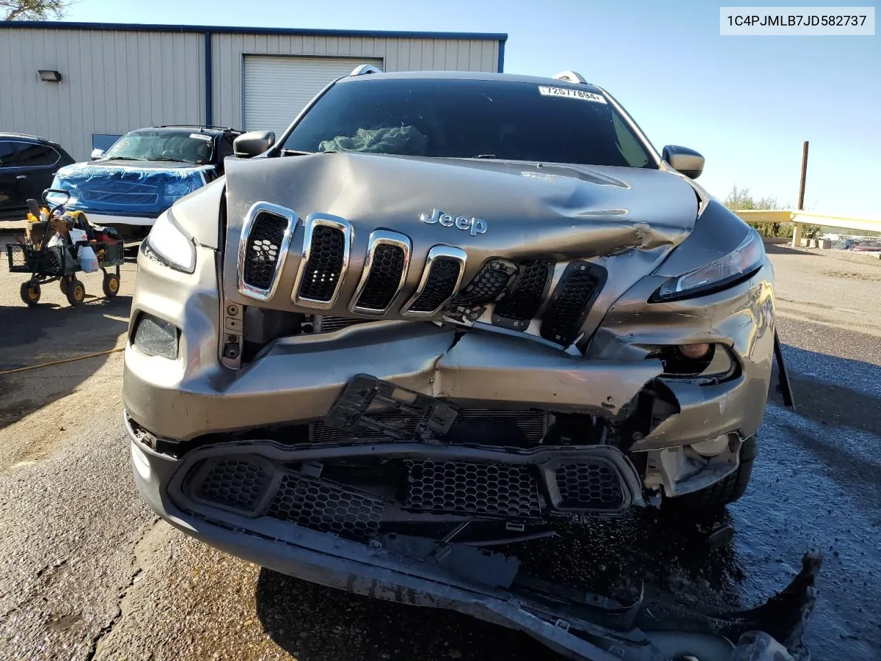 2018 Jeep Cherokee Latitude Plus VIN: 1C4PJMLB7JD582737 Lot: 72577894