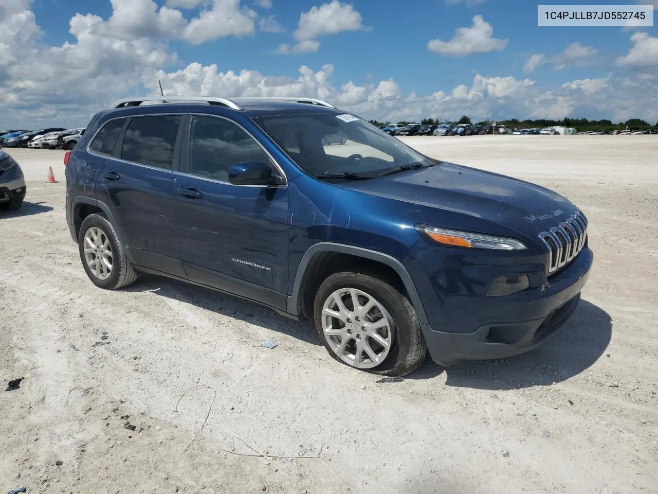 2018 Jeep Cherokee Latitude Plus VIN: 1C4PJLLB7JD552745 Lot: 72591164