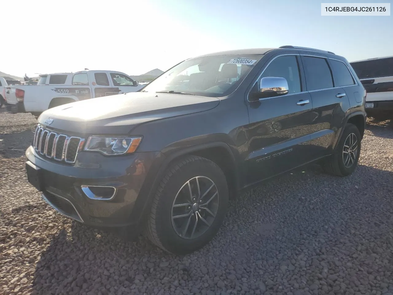 1C4RJEBG4JC261126 2018 Jeep Grand Cherokee Limited