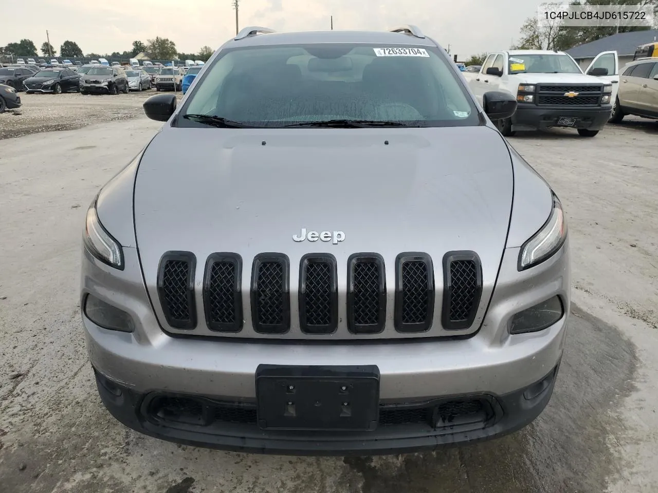 2018 Jeep Cherokee Latitude VIN: 1C4PJLCB4JD615722 Lot: 72633704