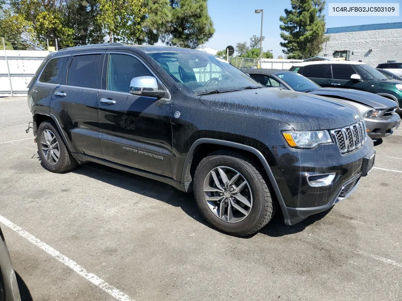 2018 Jeep Grand Cherokee Limited VIN: 1C4RJFBG2JC503109 Lot: 72648364