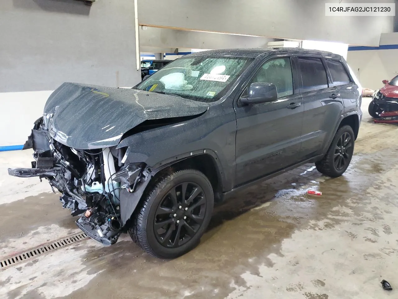 2018 Jeep Grand Cherokee Laredo VIN: 1C4RJFAG2JC121230 Lot: 72675494