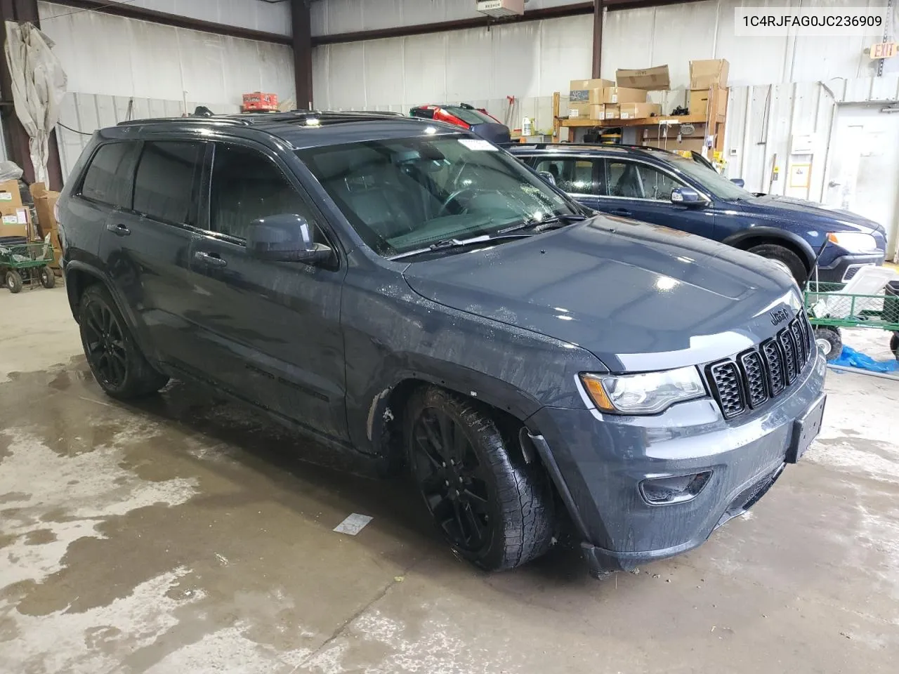 2018 Jeep Grand Cherokee Laredo VIN: 1C4RJFAG0JC236909 Lot: 72773574