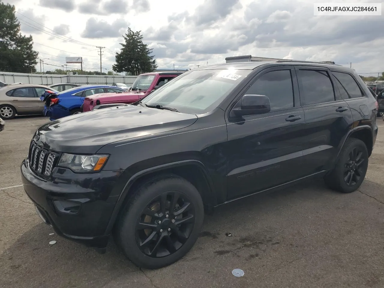 2018 Jeep Grand Cherokee Laredo VIN: 1C4RJFAGXJC284661 Lot: 72942834