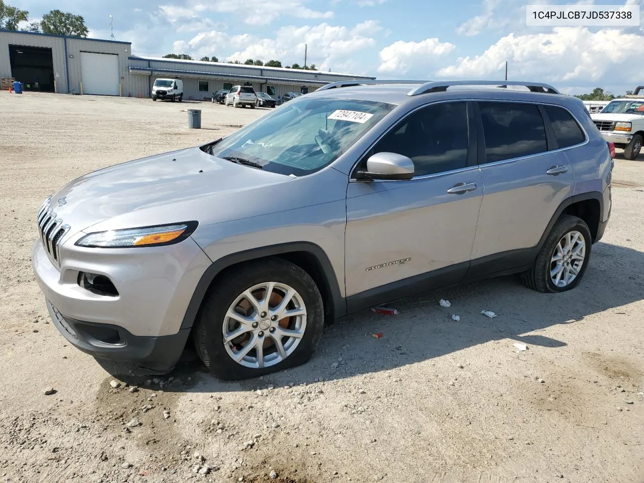 2018 Jeep Cherokee Latitude VIN: 1C4PJLCB7JD537338 Lot: 72947104