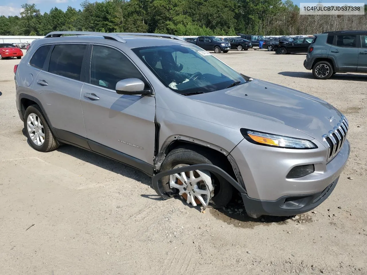 2018 Jeep Cherokee Latitude VIN: 1C4PJLCB7JD537338 Lot: 72947104