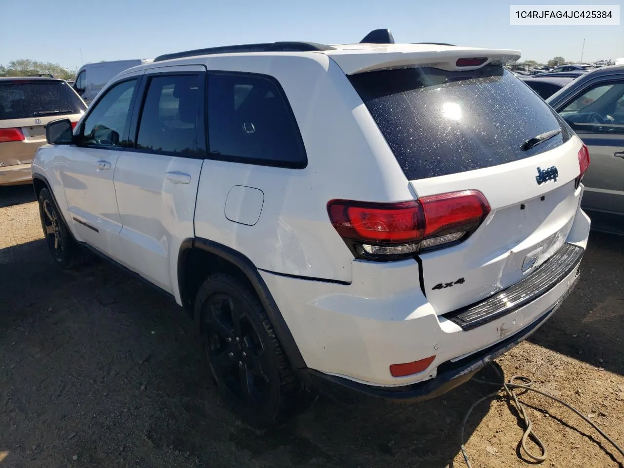 2018 Jeep Grand Cherokee Laredo VIN: 1C4RJFAG4JC425384 Lot: 73050144