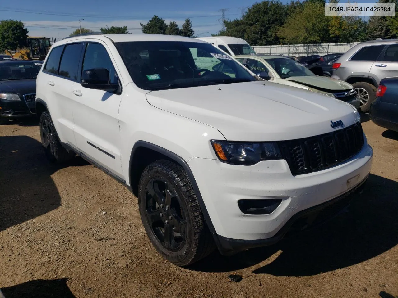 2018 Jeep Grand Cherokee Laredo VIN: 1C4RJFAG4JC425384 Lot: 73050144